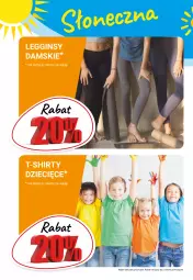 Gazetka promocyjna Bi1 - Słoneczna OFERTOmania - Gazetka - ważna od 17.08 do 17.08.2021 - strona 6 - produkty: Gin, T-shirt, Legginsy, Dzieci