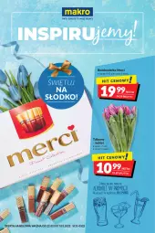 Gazetka promocyjna Makro - [Oferta promocyjna] Artykuły spożywcze i przemysłowe - Gazetka - ważna od 07.03 do 07.03.2022 - strona 1 - produkty: Tulipan, Bukiet, Merci