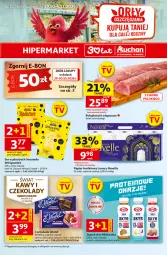 Gazetka promocyjna Auchan - 30 Lat Hipermarket - Gazetka - ważna od 04.11 do 04.11.2026 - strona 1 - produkty: Ser, Por, Papier, Papier toaletowy, Czekolada