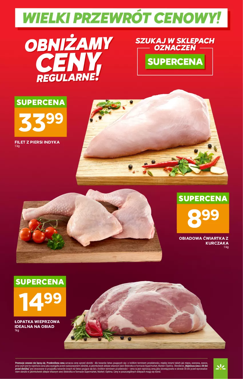 Gazetka promocyjna Stokrotka - Wielki przewrót cenowy! - ważna 14.05 do 30.09.2026 - strona 3 - produkty: Filet z piersi indyka, Kurczak