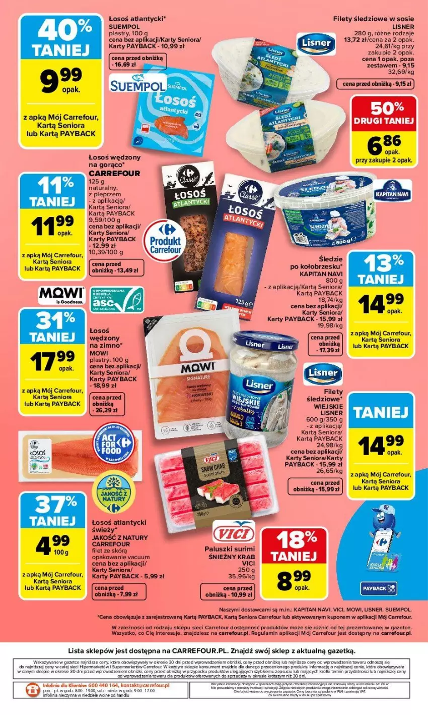 Gazetka promocyjna Carrefour - Gazetka Weź to na świeżo - ważna 30.03 do 04.04.2026 - strona 6 - produkty: Lisner, Pieprz, Sos, Suempol, Surimi