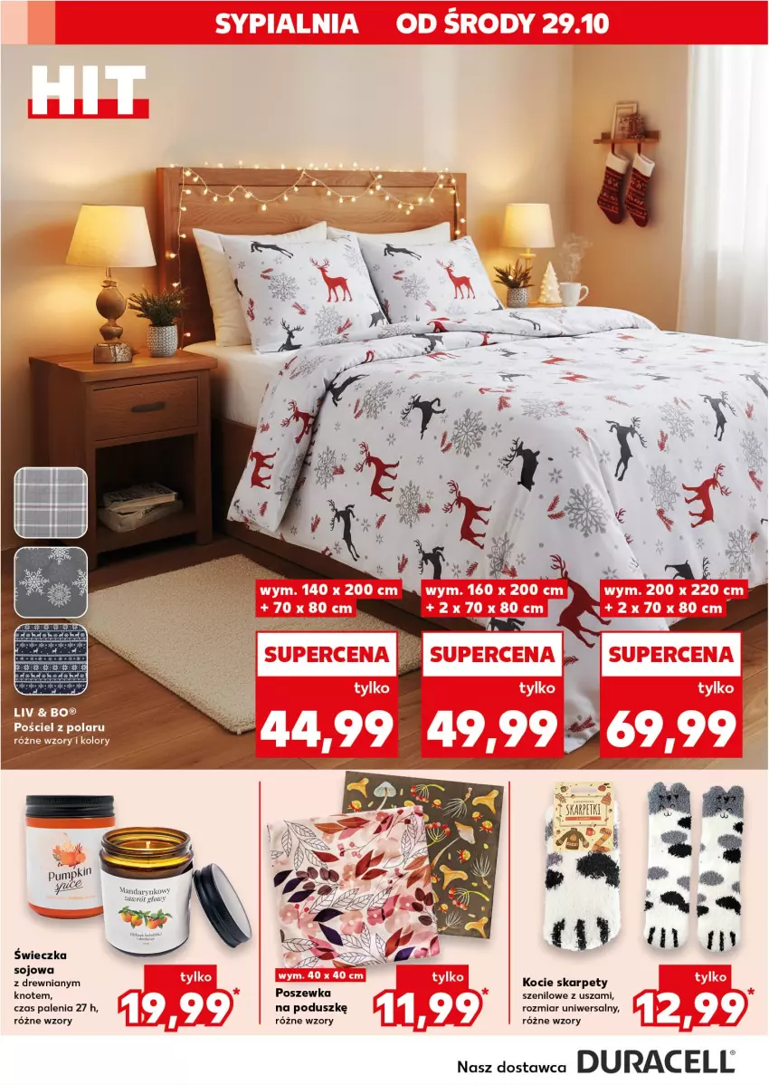 Gazetka promocyjna Kaufland - Kaufland - ważna 29.10 do 05.11.2025 - strona 4 - produkty: Karp, Koc, Pościel, Poszewka, Zlew
