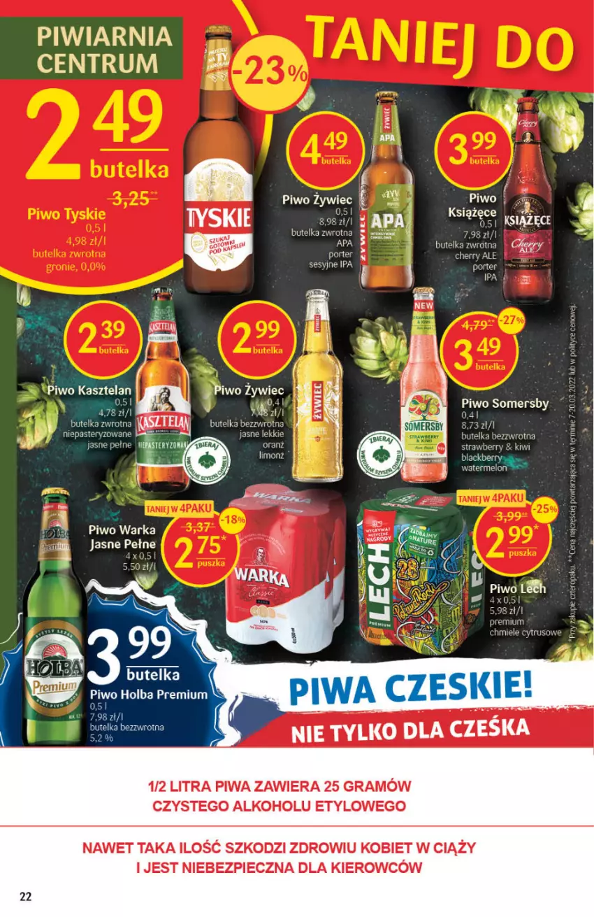 Gazetka promocyjna Delikatesy Centrum - Gazetka DC20 - ważna 26.05 do 01.06.2022 - strona 21 - produkty: Gra, Książęce, Lody, Melon, Piec, Piwa, Piwo, Rum, Somersby, Warka