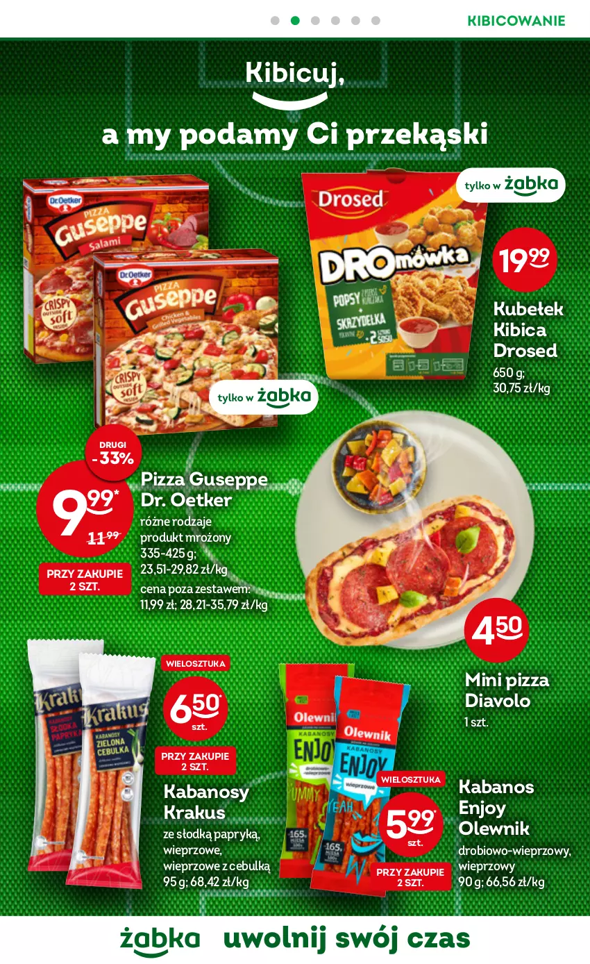 Gazetka promocyjna Żabka - ważna 30.11 do 06.12.2022 - strona 17 - produkty: BIC, Dr. Oetker, Kabanos, Krakus, Olewnik, Pizza