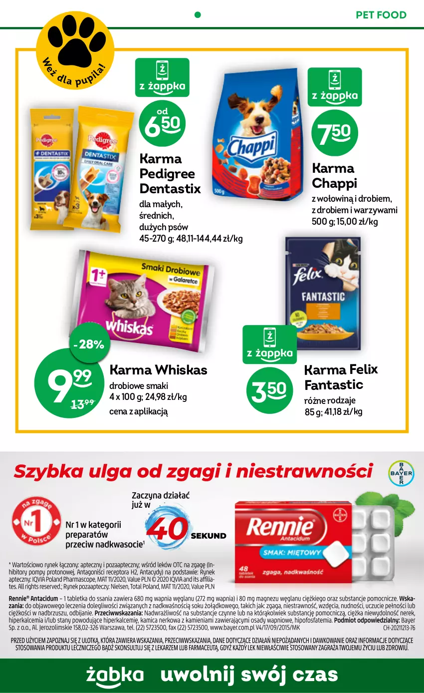 Gazetka promocyjna Żabka - ważna 30.11 do 06.12.2022 - strona 48 - produkty: Chappi, Fa, Fanta, Felix, Pedigree, Warzywa, Whiskas