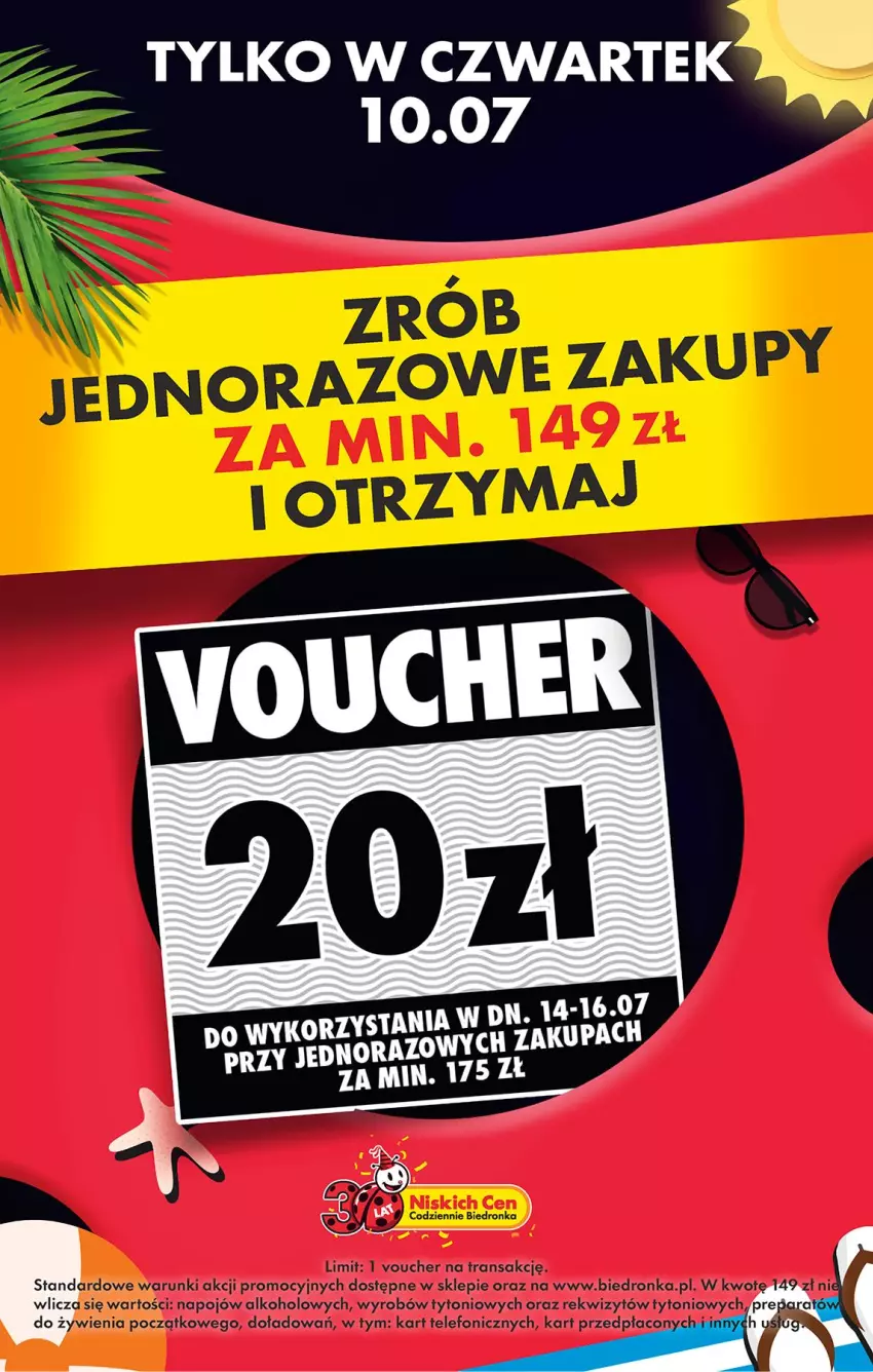Gazetka promocyjna Biedronka - Od Czwartku - ważna 10.07 do 16.07.2025 - strona 10 - produkty: Fa