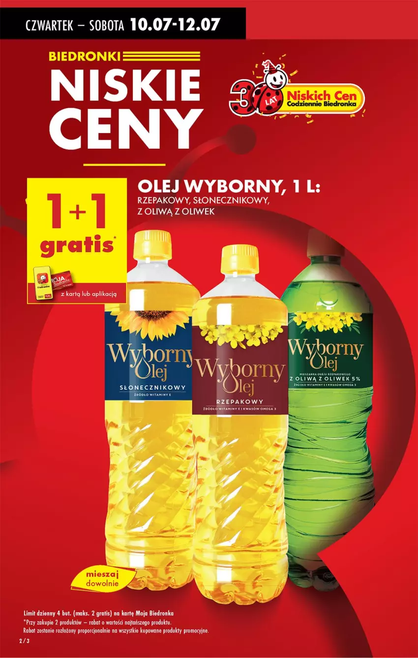 Gazetka promocyjna Biedronka - Od Czwartku - ważna 10.07 do 16.07.2025 - strona 2 - produkty: EPEE, Gra, Olej, Por