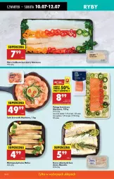 Gazetka promocyjna Biedronka - Od Czwartku - Gazetka - ważna od 16.07 do 16.07.2025 - strona 30 - produkty: Polędwica, Halibut, Sos, Por, Pstrąg, Krewetki, Mintaj, Pstrąg łososiowy