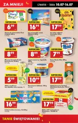 Gazetka promocyjna Biedronka - Od Czwartku - Gazetka - ważna od 16.07 do 16.07.2025 - strona 37 - produkty: Mozzarella, Ser, Gin, Jogurt owocowy, Bell, Jogurt, Chia, Actimel, Radamer, Mascarpone, Bella, Deser, Mleczna kanapka, Flora, Jogobella, Napój, Kinder, Monte, Mleko