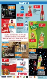 Gazetka promocyjna E Leclerc - Gazetka - ważna od 07.12 do 07.12.2024 - strona 5 - produkty: Piwo, Sok, Mus, Napoje, Desperados, Lipton, Tymbark, Oshee, Woda mineralna, Kubuś, Woda, Napój, K2