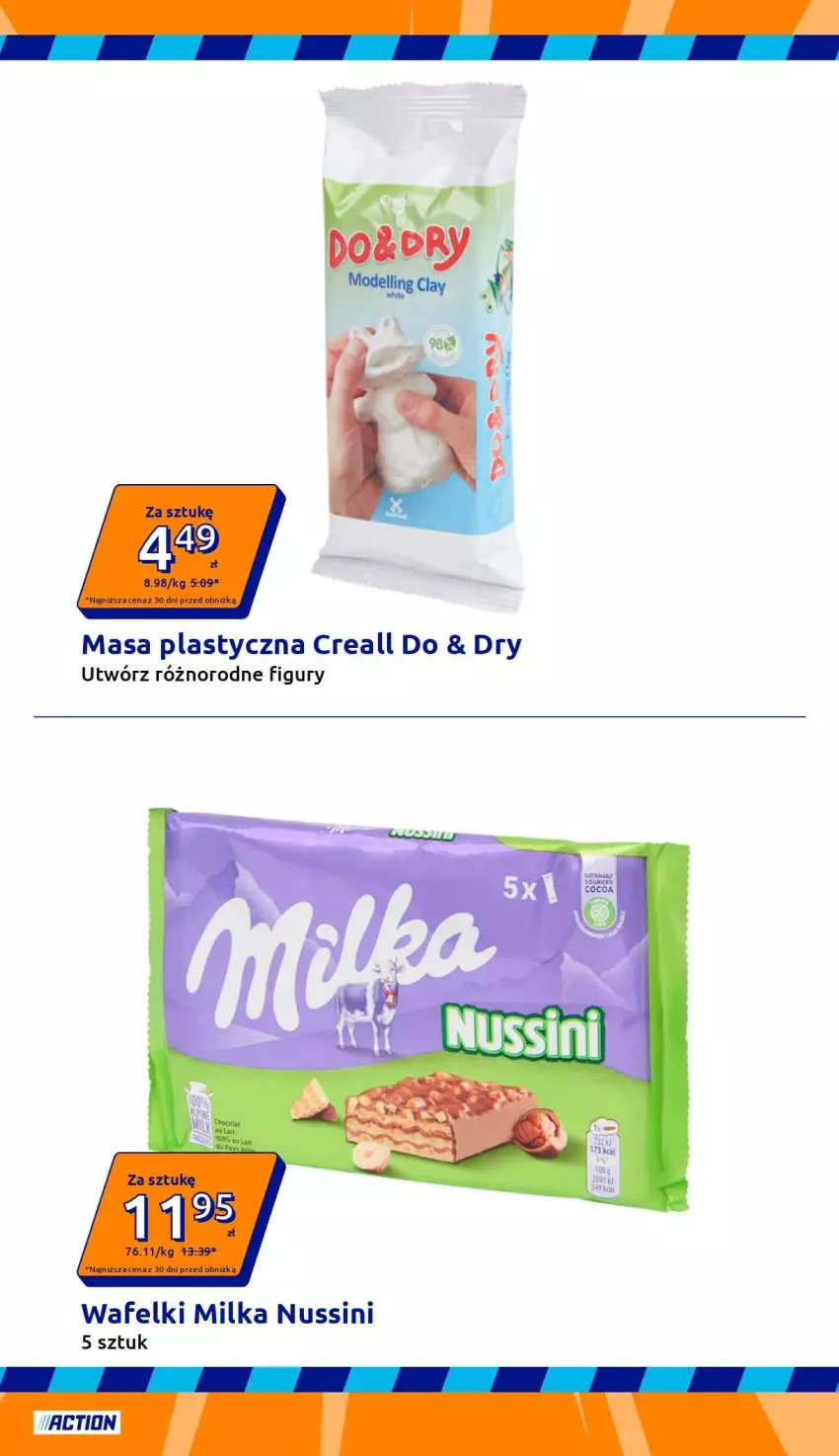 Gazetka promocyjna Action - Gazetka tydzień 40 2026 - ważna 30.09 do 06.10.2026 - strona 11 - produkty: Milka