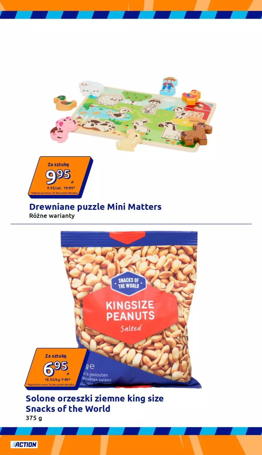 Gazetka promocyjna Action - Gazetka tydzień 40 2026 - ważna 30.09 do 06.10.2026 - strona 20 - produkty: Orzeszki, Orzeszki ziemne, Puzzle
