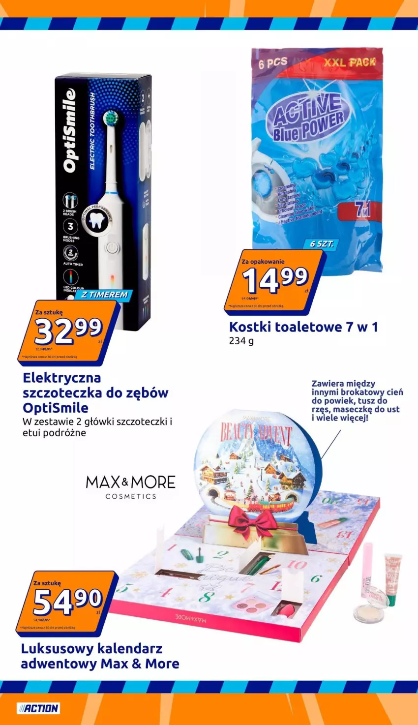 Gazetka promocyjna Action - Gazetka tydzień 40 2026 - ważna 30.09 do 06.10.2026 - strona 25 - produkty: Cień, Kalendarz, Kalendarz adwentowy, Szczoteczka, Szczoteczka do zębów, Tusz