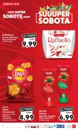 Gazetka promocyjna Kaufland - Gazetka tygodnia - Gazetka - ważna od 17.01 do 17.01.2024 - strona 10 - produkty: Ketchup, Praliny, Chipsy, Raffaello, Kotlin, Lay’s, Kokos, Fa