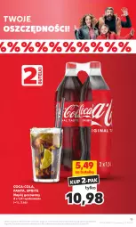 Gazetka promocyjna Kaufland - Gazetka tygodnia - Gazetka - ważna od 17.01 do 17.01.2024 - strona 15 - produkty: Coca-Cola, Napój gazowany, Fanta, Sprite, Napój, Fa