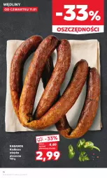 Gazetka promocyjna Kaufland - Gazetka tygodnia - Gazetka - ważna od 17.01 do 17.01.2024 - strona 16 - produkty: Piec, Kiełbasa wiejska, Kabanos, Kiełbasa