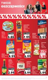 Gazetka promocyjna Kaufland - Gazetka tygodnia - Gazetka - ważna od 17.01 do 17.01.2024 - strona 21 - produkty: Lubella, Dawtona, Krakus, Corn flakes, Sos, Gra, Bell, Parówki, Kosz, Melvit, Płatki owsiane, Tarczyński, Przyprawa w płynie, Tuńczyk, Danio, Bella, Kabanos, Pudliszki, Graal, Knorr