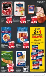 Gazetka promocyjna Kaufland - Gazetka tygodnia - Gazetka - ważna od 17.01 do 17.01.2024 - strona 37 - produkty: Polędwica, Krakus, Ser, Gra, Serdelki, Duda, Szynka, Morliny, Boczek, Frankfurterki, Waga, Kiełbasa