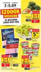 Gazetka promocyjna Intermarche - Gazetka promocyjna - Gazetka - ważna od 09.09 do 09.09.2026 - strona 2 - produkty: Kurczak, Krakus, Por, Gra, Zott, Szynka, Sport, Avocado, Zott Primo, Wino