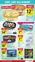 Gazetka promocyjna Intermarche - Gazetka promocyjna - Gazetka - ważna od 09.09 do 09.09.2026 - strona 23 - produkty: Carte d'Or, Wawel, Lody, Rolada, Cappuccino, Oreo