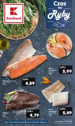 Gazetka promocyjna Kaufland - Kaufland - Gazetka - ważna od 11.10 do 11.10.2023 - strona 1 - produkty: Halibut, Sos, Tusz, Pstrąg, Dorsz, Pstrąg łososiowy