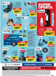 Gazetka promocyjna Carrefour - Gazetka - ważna od 27.07 do 27.07.2024 - strona 22 - produkty: Top, Sok, Rum, NBA, Gra, Telefon, Blender, Sony, Kosz, Biurko, Tran, Opiekacz do kanapek, Tytan, Syrop, Telewizor, Smartfon