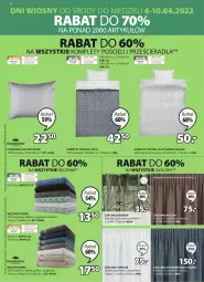 Gazetka promocyjna Jysk - Oferta tygodnia - Gazetka - ważna od 19.04 do 19.04.2022 - strona 19 - produkty: Pościel, Poszewka, Zasłona, Wełna, Ręcznik, Komplet pościeli