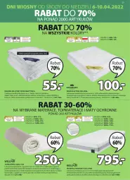 Gazetka promocyjna Jysk - Oferta tygodnia - Gazetka - ważna od 19.04 do 19.04.2022 - strona 22 - produkty: Top, Sok, Por, Gra, Kołdra, Materac, Tera, Materac piankowy