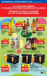 Gazetka promocyjna Lidl - GAZETKA - Gazetka - ważna od 14.08 do 14.08.2021 - strona 21 - produkty: Piwa, Sok, Szklanka, Mango, Grejpfrut
