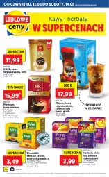 Gazetka promocyjna Lidl - GAZETKA - Gazetka - ważna od 14.08 do 14.08.2021 - strona 38 - produkty: Torebka, Earl Grey, Kawa rozpuszczalna, Por, Gra, Kawa mielona, Kawa, Loyd, Lack, Irving, Herbata, Fa