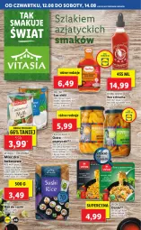Gazetka promocyjna Lidl - GAZETKA - Gazetka - ważna od 14.08 do 14.08.2021 - strona 46 - produkty: Ryż do sushi, Sos, Ryż, Mleczko, Sushi, Kokos