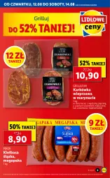 Gazetka promocyjna Lidl - GAZETKA - Gazetka - ważna od 14.08 do 14.08.2021 - strona 9 - produkty: Karkówka wieprzowa, PIKOK, Grill, Kiełbasa, Kiełbasa śląska