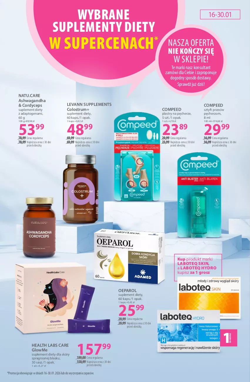 Gazetka promocyjna Hebe - Gazetka - ważna 16.01 do 30.01.2026 - strona 20 - produkty: Rum, Suplement diety, Waga