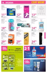Gazetka promocyjna Hebe - Gazetka - Gazetka - ważna od 30.01 do 30.01.2026 - strona 18 - produkty: Himalaya, Gillette Venus, Krem do twarzy, Philips OneBlade, Pax, Gra, Płyn do płukania jamy ustnej, Listerine, Philips, Granat, Tampony, L’Oréal, Venus, Płyn do płukania, Tampax, Podpaski, Carefree, Gillette, Krem pod oczy, Colgate, Wkładki, Olej, LG