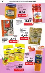 Gazetka promocyjna Netto - Artykuły spożywcze - Gazetka - ważna od 29.01 do 29.01.2023 - strona 14 - produkty: Buraczki, Marchewka, Makaron, Dawtona, Sos, Ryż, Gry, Goliard, Spaghetti, Kasza, Kasza gryczana, Szpinak, Fa