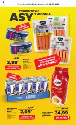 Gazetka promocyjna Netto - Artykuły spożywcze - Gazetka - ważna od 29.01 do 29.01.2023 - strona 2 - produkty: Kawa ziarnista, Kawa, Tuńczyk, Segafredo