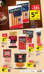 Gazetka promocyjna Intermarche - Gazetka Intermarche - Gazetka - ważna od 15.02 do 15.02.2023 - strona 19 - produkty: Krakus, Bell, Parówki, Madej Wróbel, Szynka, Kabanos, Kiełbasa, Kiełbasa śląska