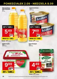 Gazetka promocyjna Delikatesy Centrum - Gazetka - ważna od 08.09 do 08.09.2024 - strona 21 - produkty: Krakus, Ser, Rum, Optima Cardio, Dżem, Optima, Olej rzepakowy, Olej, Herbapol