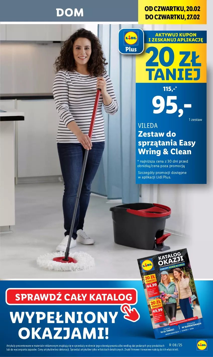 Gazetka promocyjna Lidl - GAZETKA - ważna 20.02 do 22.02.2025 - strona 15 - produkty: Vileda