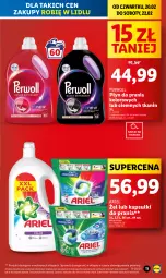 Gazetka promocyjna Lidl - GAZETKA - Gazetka - ważna od 22.02 do 22.02.2025 - strona 11 - produkty: Płyn do prania, Perwoll, Ariel, Kapsułki do prania