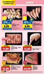 Gazetka promocyjna Lidl - GAZETKA - Gazetka - ważna od 22.02 do 22.02.2025 - strona 26 - produkty: Piec, Kurczak, Polędwica, Mięso mielone, Kaczka, Kaczka faszerowana, Wołowina, Mięso, Fa