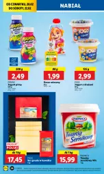 Gazetka promocyjna Lidl - GAZETKA - Gazetka - ważna od 22.02 do 22.02.2025 - strona 32 - produkty: Deser mleczny, Ser, Twaróg, Piątnica, Jogurt, Kawa, Pilos, Deser, Gouda, Jogurt pitny