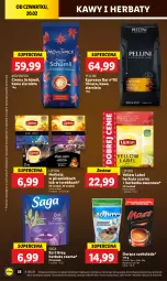 Gazetka promocyjna Lidl - GAZETKA - Gazetka - ważna od 22.02 do 22.02.2025 - strona 44 - produkty: Torebka, Earl Grey, Ser, Kawa ziarnista, Milky Way, Saga, Kawa, Bounty, Herbata czarna, Twix, Lipton, Czekolada, Mars, Herbata