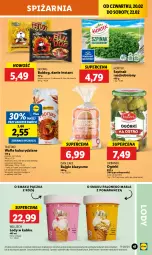 Gazetka promocyjna Lidl - GAZETKA - Gazetka - ważna od 22.02 do 22.02.2025 - strona 47 - produkty: Cebula, Papryka, Wafle, Lody, Bajgle, Dan Cake, Szpinak, Hortex