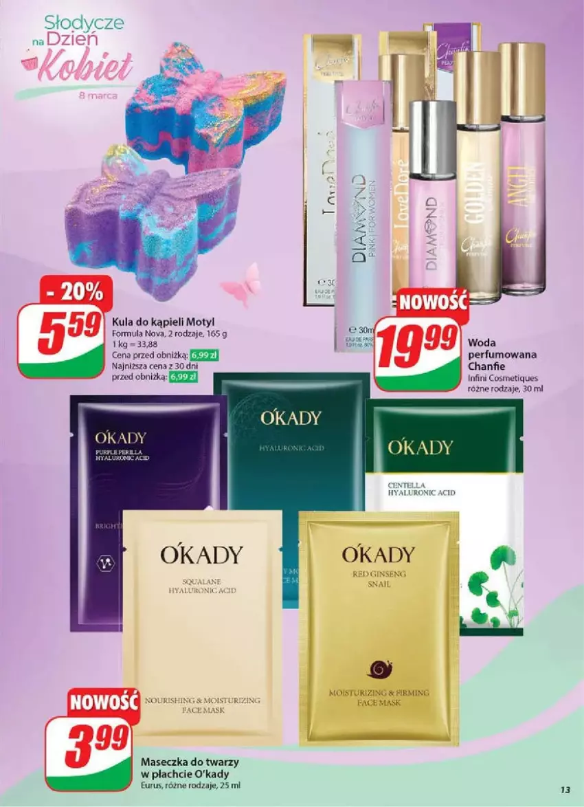 Gazetka promocyjna Dino - ważna 05.03 do 11.03.2025 - strona 5 - produkty: Fa, Kula do kąpieli, Perfum, SEKO, Woda, Woda perfumowana