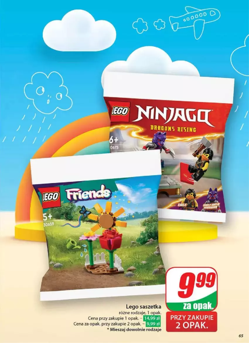 Gazetka promocyjna Dino - ważna 05.03 do 11.03.2025 - strona 62 - produkty: LEGO