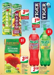 Gazetka promocyjna Dino - Gazetka - ważna od 11.03 do 11.03.2025 - strona 12 - produkty: Napój energetyczny, Oranżada, Tymbark, Owoce, Napój niegazowany, Napój