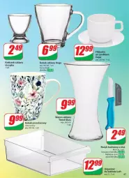 Gazetka promocyjna Dino - Gazetka - ważna od 11.03 do 11.03.2025 - strona 64 - produkty: Noż, Wazon, Filiżanka, Kubek, Kieliszek