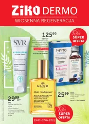 Gazetka promocyjna Ziko - 25 MARCA – 7 KWIETNIA - Gazetka - ważna od 07.04 do 07.04.2021 - strona 1 - produkty: Top, SVR, Phyto, Nuxe, Suplement diety, Olej