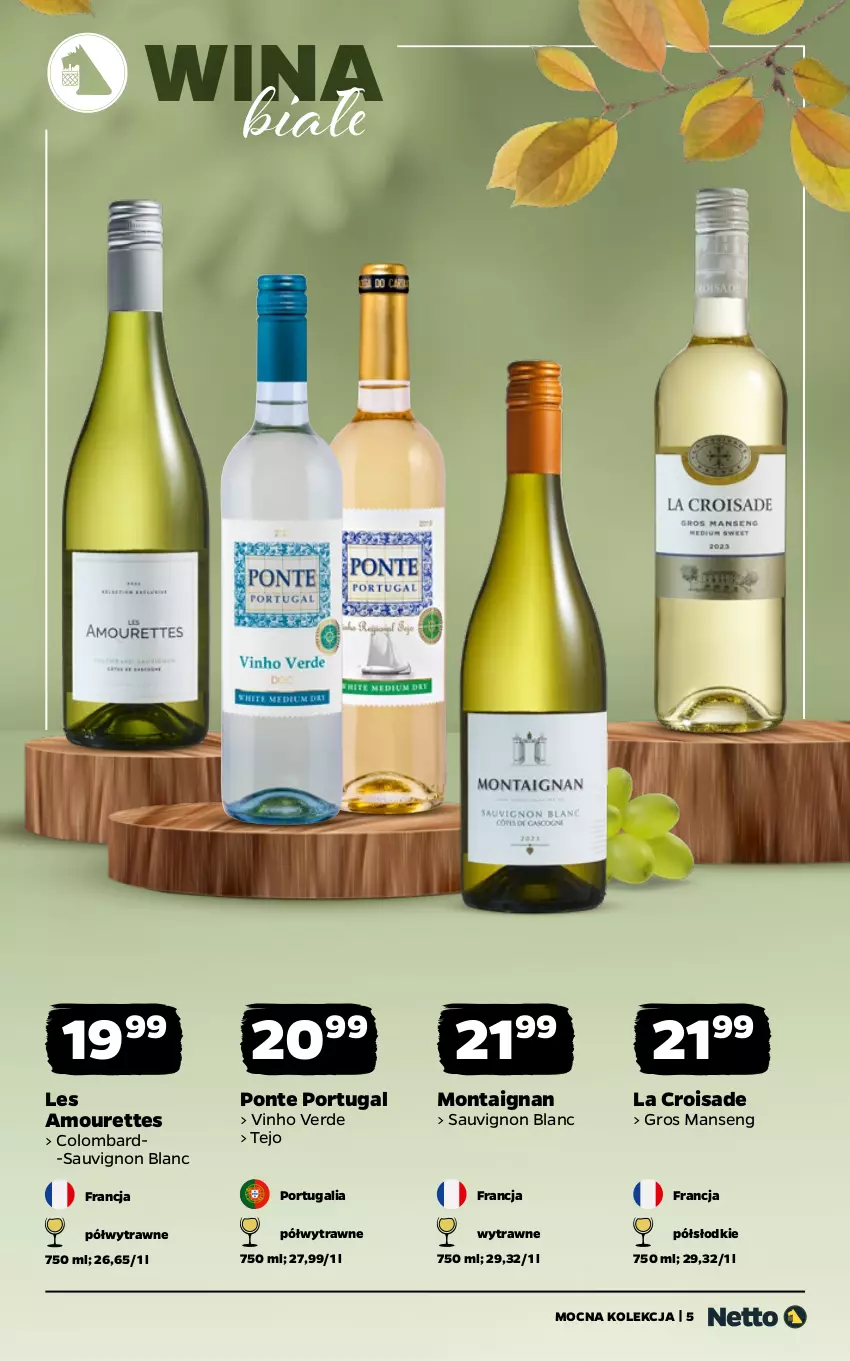 Gazetka promocyjna Netto - Netto_MK_WINE_09/25_2 - ważna 15.09 do 28.09.2025 - strona 5 - produkty: Por, Sauvignon Blanc